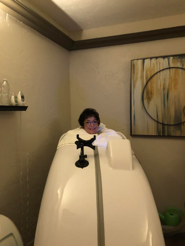 In the HOCATT Infrared Ozone Sauna